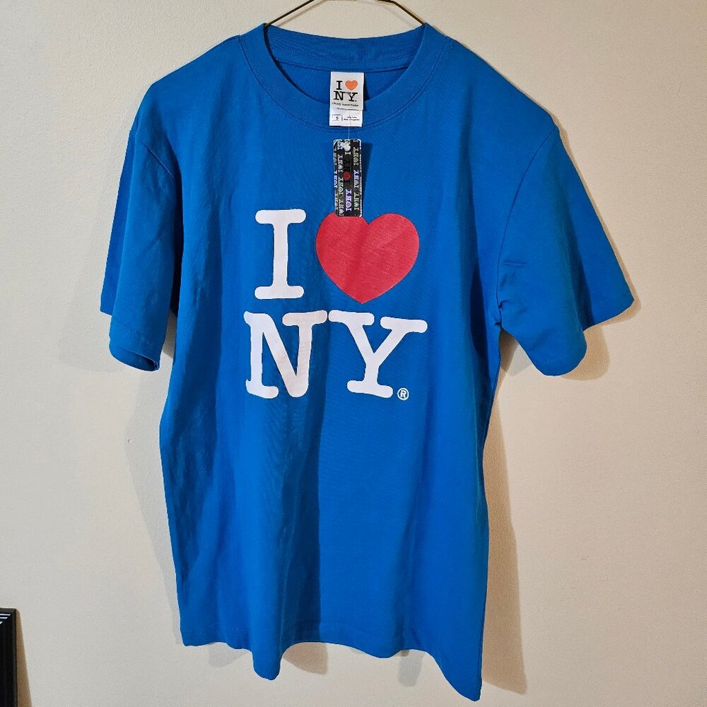 I Love New York - Officially Licensed - Men's Unisex Tee Shirt - Size Small